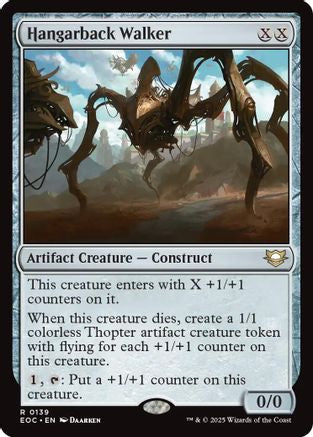 Hangarback Walker (EOC-139) [Commander: Edge of Eternities] MTG Single Wizards of the Coast