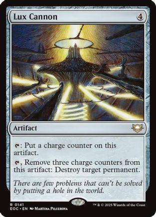 Lux Cannon (EOC-141) [Commander: Edge of Eternities] MTG Single Wizards of the Coast