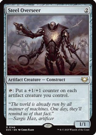 Steel Overseer (EOC-144) [Commander: Edge of Eternities] MTG Single Wizards of the Coast