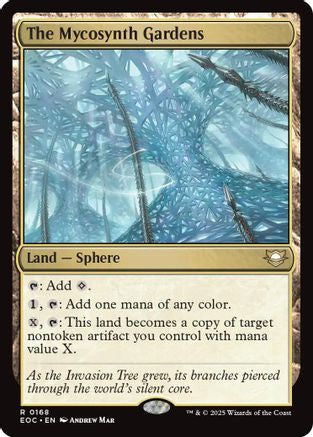 The Mycosynth Gardens (EOC-168) [Commander: Edge of Eternities] MTG Single Wizards of the Coast