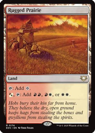 Rugged Prairie (EOC-174) [Commander: Edge of Eternities] MTG Single Wizards of the Coast