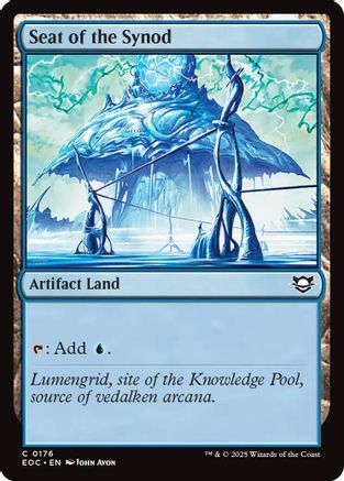 Seat of the Synod (EOC-176) [Commander: Edge of Eternities] MTG Single Wizards of the Coast