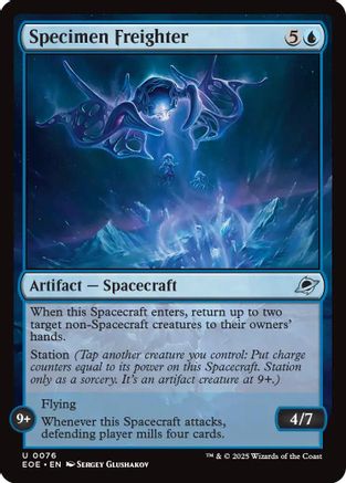 Specimen Freighter (EOE-076) [Edge of Eternities] MTG Single Wizards of the Coast