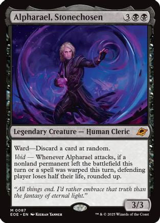 Alpharael, Stonechosen (EOE-087) [Edge of Eternities] Foil MTG Single Wizards of the Coast