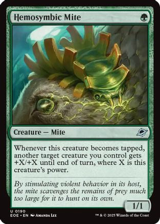 Hemosymbic Mite (EOE-190) [Edge of Eternities] MTG Single Wizards of the Coast
