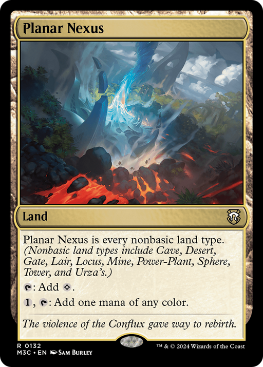 Planar Nexus (M3C-132) [Modern Horizons 3 Commander] MTG Single Wizards of the Coast