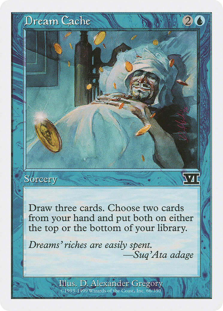 Dream Cache (6ED-066) [Classic Sixth Edition] MTG Single Wizards of the Coast