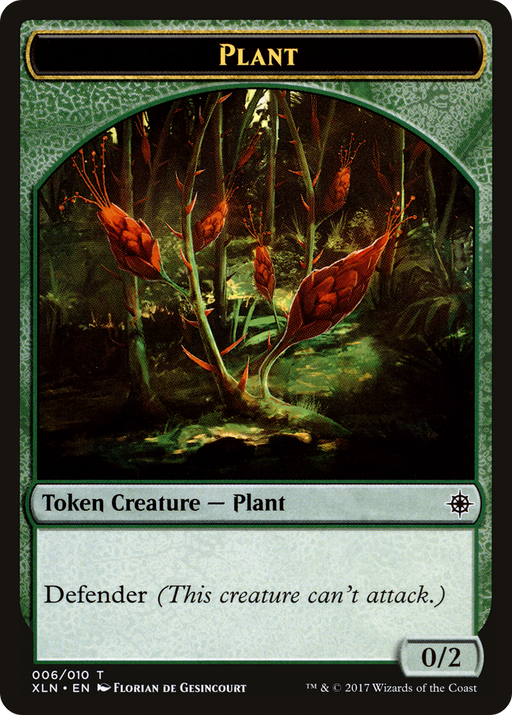Plant Token (XLN-006) [Tokens] Ixalan Tokens Foil MTG Single Wizards of the Coast