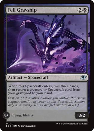 Fell Gravship (EOE-101) [Edge of Eternities] MTG Single Wizards of the Coast