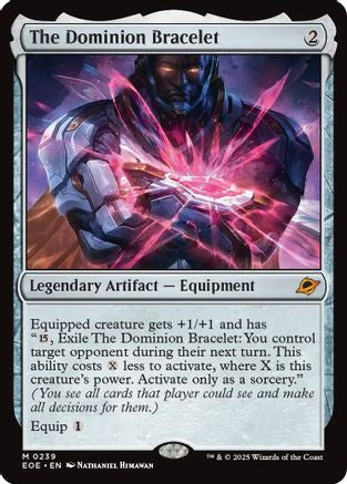 The Dominion Bracelet (EOE-239) [Edge of Eternities] MTG Single Wizards of the Coast