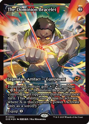 The Dominion Bracelet (Showcase) (EOE-364) [Edge of Eternities] Foil MTG Single Wizards of the Coast