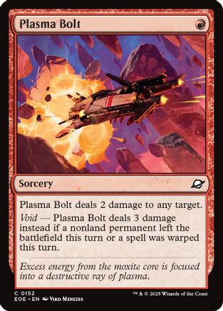 Plasma Bolt (EOE-152) [Edge of Eternities] MTG Single Wizards of the Coast