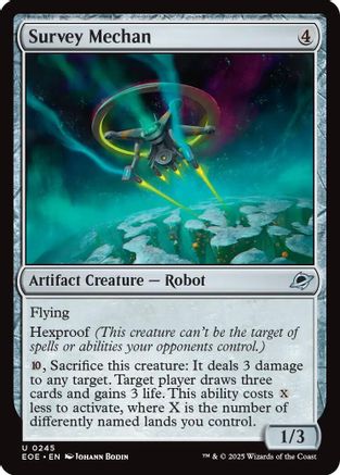 Survey Mechan (EOE-245) [Edge of Eternities] MTG Single Wizards of the Coast