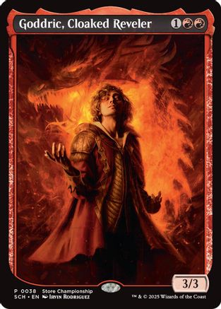 Goddric, Cloaked Reveler (GAME-038) [Misc] Game Day & Store Championship Promos MTG Single Wizards of the Coast