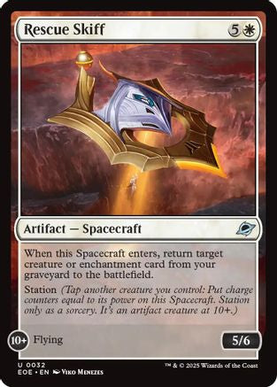 Rescue Skiff (EOE-032) [Edge of Eternities] Foil MTG Single Wizards of the Coast
