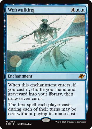 Weftwalking (EOE-086) [Edge of Eternities] Foil MTG Single Wizards of the Coast