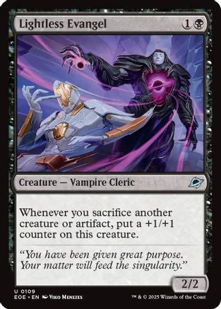 Lightless Evangel (EOE-109) [Edge of Eternities] Foil MTG Single Wizards of the Coast