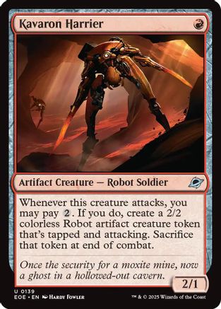 Kavaron Harrier (EOE-139) [Edge of Eternities] Foil MTG Single Wizards of the Coast