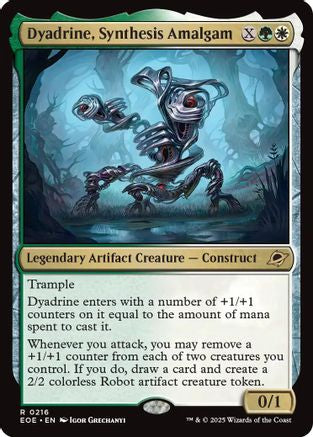 Dyadrine, Synthesis Amalgam (EOE-216) [Edge of Eternities] MTG Single Wizards of the Coast