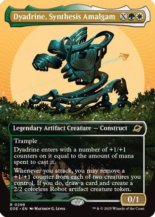 Dyadrine, Synthesis Amalgam (EOE-298) [Edge of Eternities] Foil MTG Single Wizards of the Coast