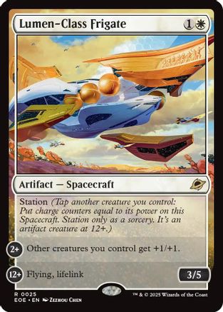 Lumen-Class Frigate (EOE-025) [Edge of Eternities] MTG Single Wizards of the Coast