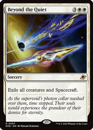 Beyond the Quiet (EOE-007) [Edge of Eternities] MTG Single Wizards of the Coast