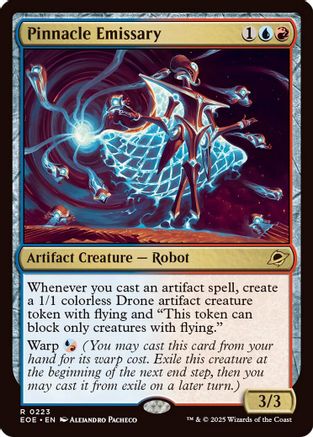 Pinnacle Emissary (EOE-223) [Edge of Eternities] MTG Single Wizards of the Coast