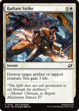 Radiant Strike (EOE-029) [Edge of Eternities] MTG Single Wizards of the Coast