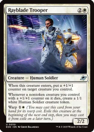 Rayblade Trooper (EOE-030) [Edge of Eternities] MTG Single Wizards of the Coast