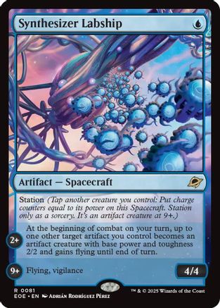 Synthesizer Labship (EOE-081) [Edge of Eternities] Foil MTG Single Wizards of the Coast