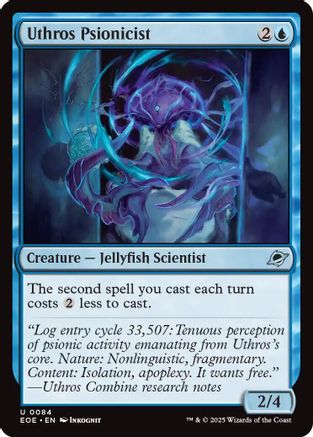 Uthros Psionicist (EOE-084) [Edge of Eternities] Foil MTG Single Wizards of the Coast