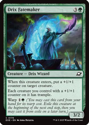 Drix Fatemaker (EOE-178) [Edge of Eternities] MTG Single Wizards of the Coast