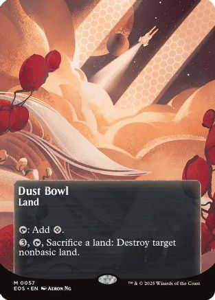 Dust Bowl (0057) (EOS-057) [Edge of Eternities: Stellar Sights] Foil MTG Single Wizards of the Coast