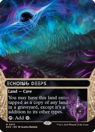 Echoing Deeps (0013) (EOS-013) [Edge of Eternities: Stellar Sights] MTG Single Wizards of the Coast