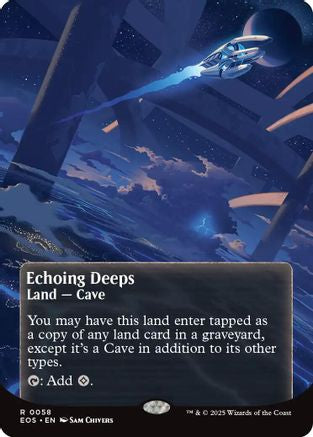 Echoing Deeps (0058) (EOS-058) [Edge of Eternities: Stellar Sights] MTG Single Wizards of the Coast