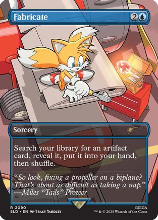 Fabricate (2090) (SLD-2090) [Secret Lair] Drop Series MTG Single Wizards of the Coast