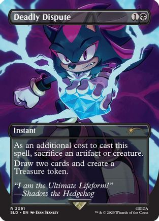 Deadly Dispute (2091) (SLD-2091) [Secret Lair] Drop Series MTG Single Wizards of the Coast