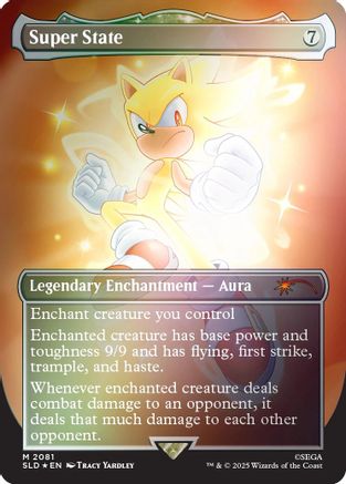 Super State (Rainbow Foil) (SLD-2081) [Secret Lair] Drop Series Foil MTG Single Wizards of the Coast