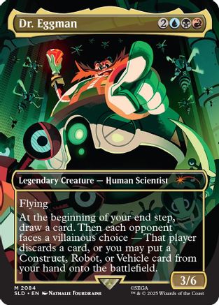 Dr. Eggman (SLD-2084) [Secret Lair] Drop Series MTG Single Wizards of the Coast