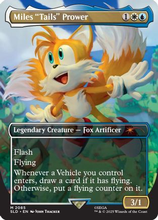 Miles "Tails" Prower (SLD-2085) [Secret Lair] Drop Series MTG Single Wizards of the Coast