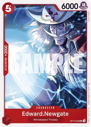 Edward.Newgate (OP12-002) [Legacy of the Master] One Piece Single Bandai