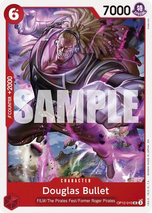 Douglas Bullet (OP12-010) [Legacy of the Master] One Piece Single Bandai