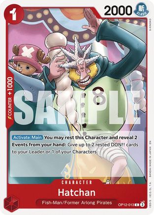 Hatchan (OP12-013) [Legacy of the Master] One Piece Single Bandai