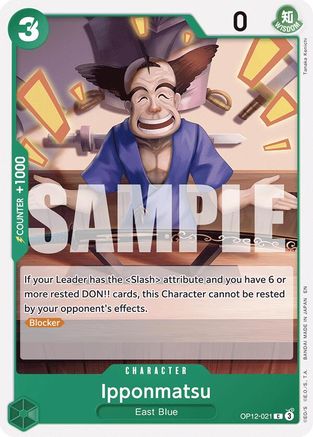 Ipponmatsu (OP12-021) [Legacy of the Master] One Piece Single Bandai