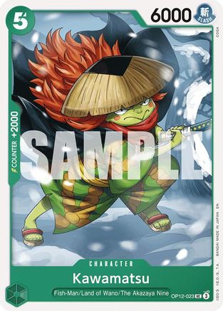 Kawamatsu (OP12-023) [Legacy of the Master] One Piece Single Bandai