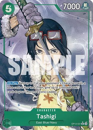 Tashigi (Alternate Art) (OP12-031) [Legacy of the Master] Foil One Piece Single Bandai