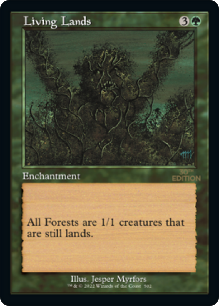 Living Lands (30A-502) [30th Anniversary Edition] MTG Single Wizards of the Coast