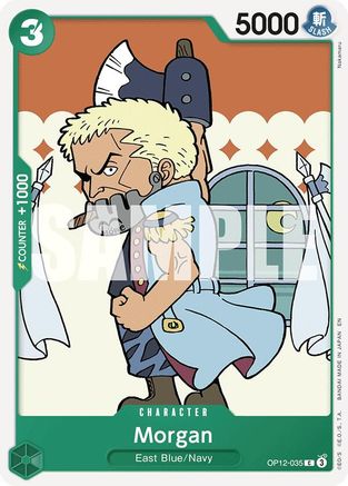 Morgan (OP12-035) [Legacy of the Master] One Piece Single Bandai