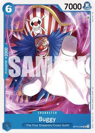 Buggy (049) (OP12-049) [Legacy of the Master] One Piece Single Bandai