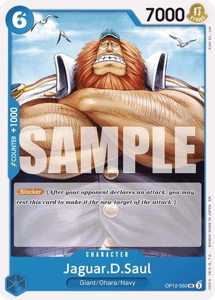 Jaguar.D.Saul (OP12-050) [Legacy of the Master] One Piece Single Bandai